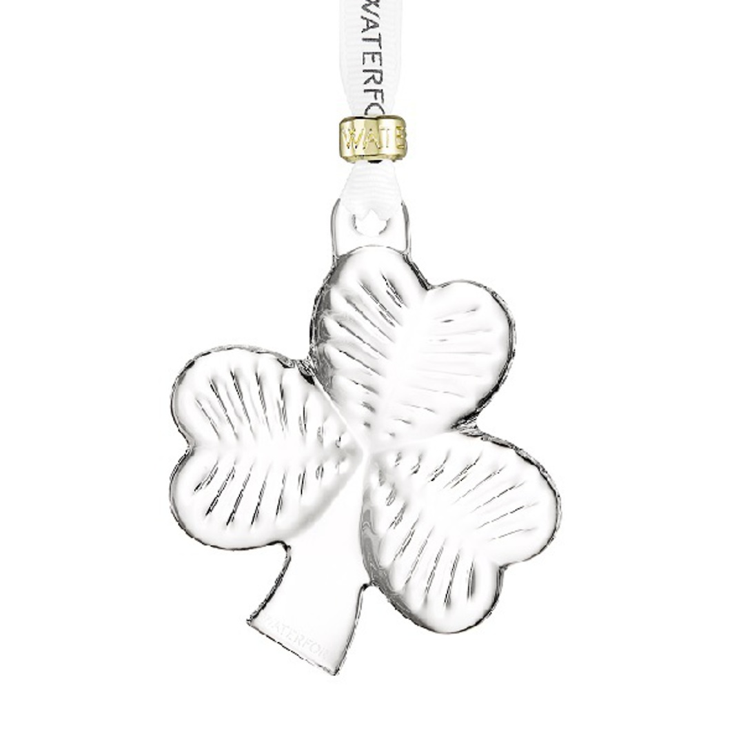 INDENT - Waterford Mini Shamrock Ornament image 0